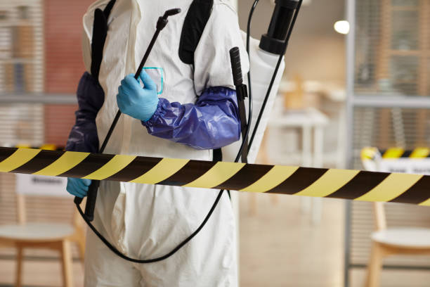 Professional Biohazard technician working in Preston, ID